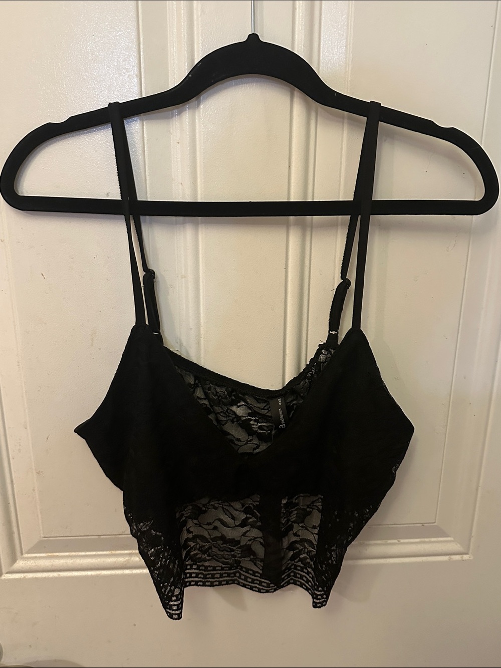 Black Lace Cami Bralette - NWT bra Zanzea bra  plus size 4xl 4x